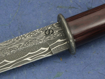 Tanto w/ N.C.M.D. & Maroon Micarta
