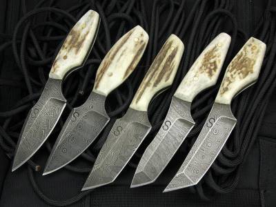 Stag Neck Knives