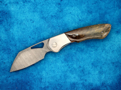 WSBLHB Damasteel (giraffe bone)