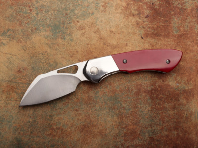 WSBLHB S90V (red paper micarta)